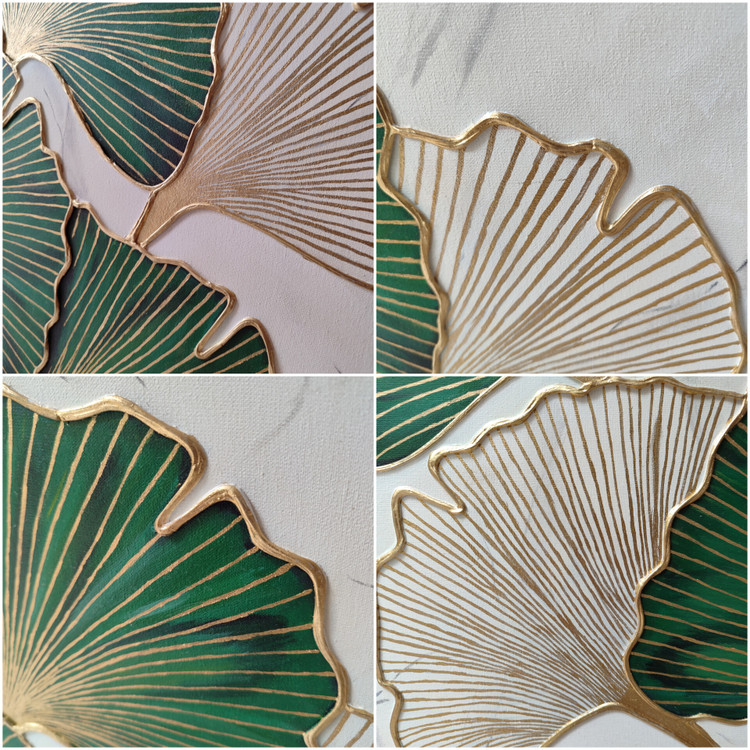 ۴ عدد تصویر از بخشهای مختلف تابلو دکوراتیو جینگو