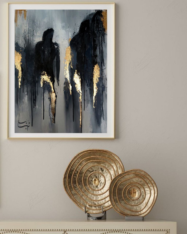 تابلوی مدرن راهی به سمت نور