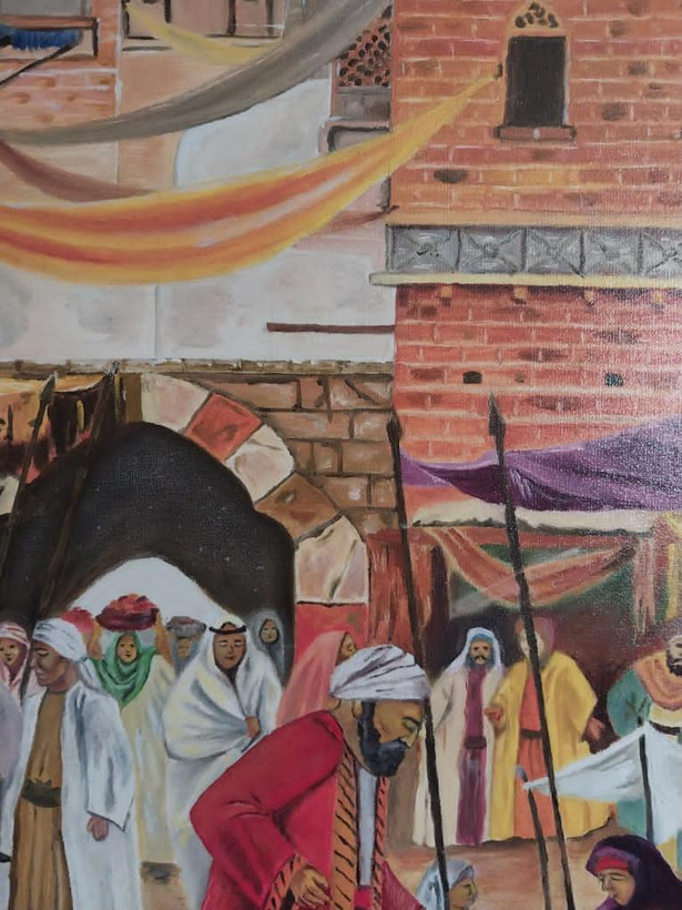 مردان در حال خرید در بازار