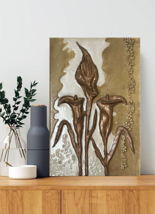 تابلوی دکوراتیو گل شیپور