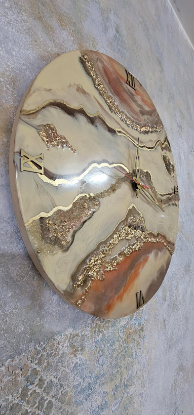 ساعت رزینی کریستالی
